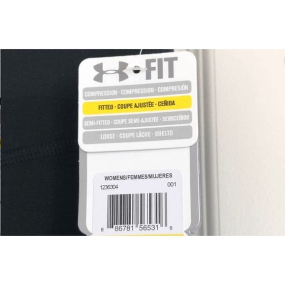 NEW Women's Size Small Under Armour Studio Perfect Capri Pants Black 1236304-001 - Picture 4 of 5